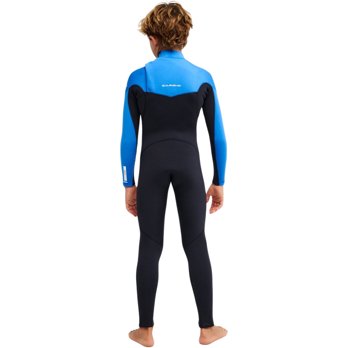2026 Quiksilver Junior Everyday Sessions 4/3mm Chest Zip Wetsuit 25CW213503 - Palace Blue